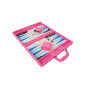 Vegan Leather Backgammon Set