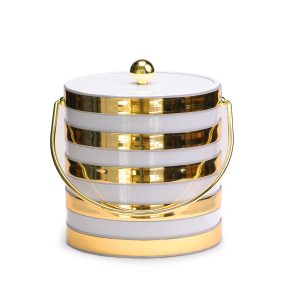 Banded Ice Bucket