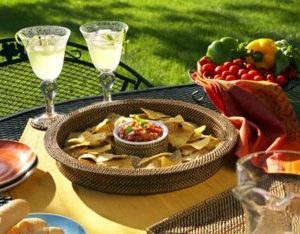 Rattan Chip and Dip