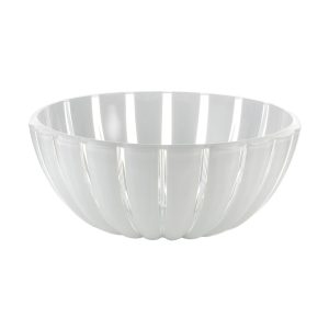 White Acrylic Serving Bowl