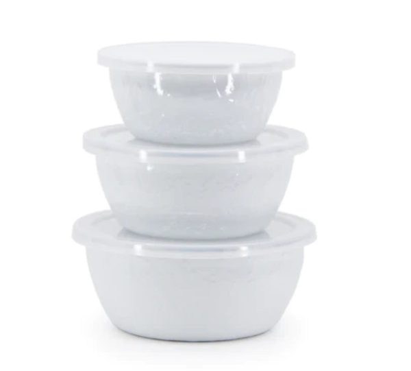 Enamelware Nesting Bowls - Image 6