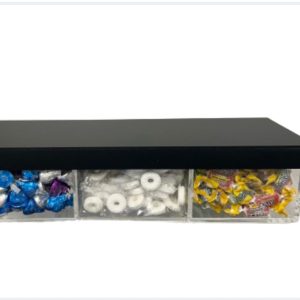 3-Section Candy witBoxh Lid