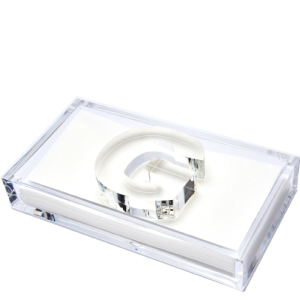 Initial Guest Towel Holder