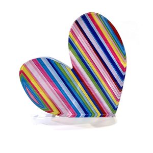 Stripe Heart Blocks