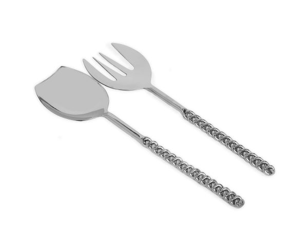 Twisted Handle Salad Servers