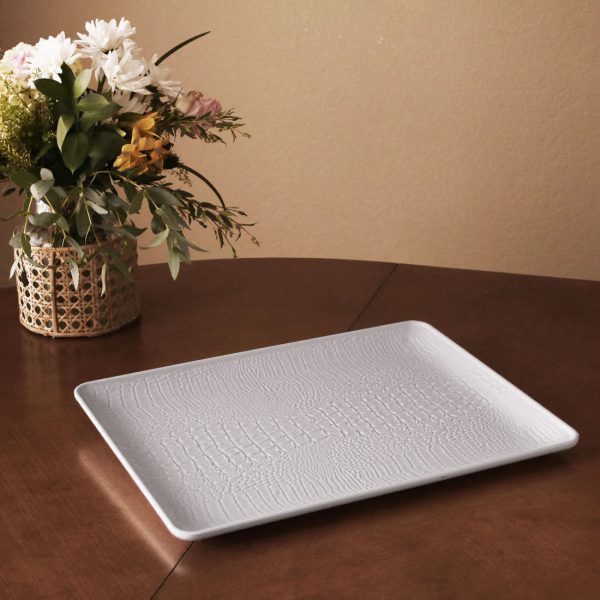 Croc Melamine XL Rectangular Platter