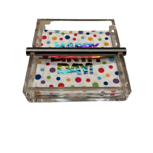 Napkin Holder with Roll Bar