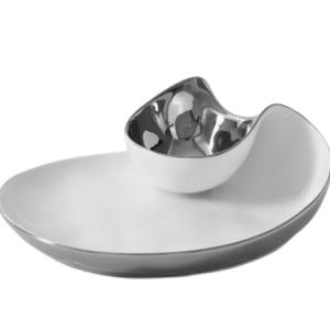 Enamel Lined Chip and Dip