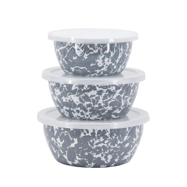 Enamelware Nesting Bowls - Image 2