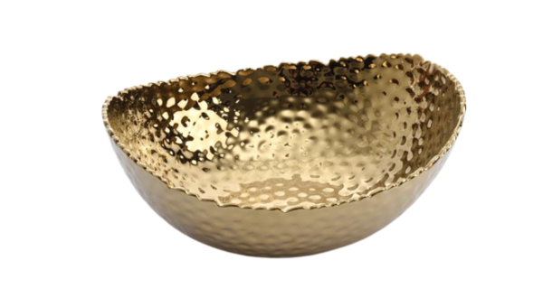 Golden Millennium Oval Bowl