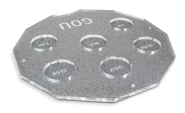 Glitter Back Sedar Plate - Image 2