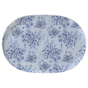 Vintage Floral Melamine Tray