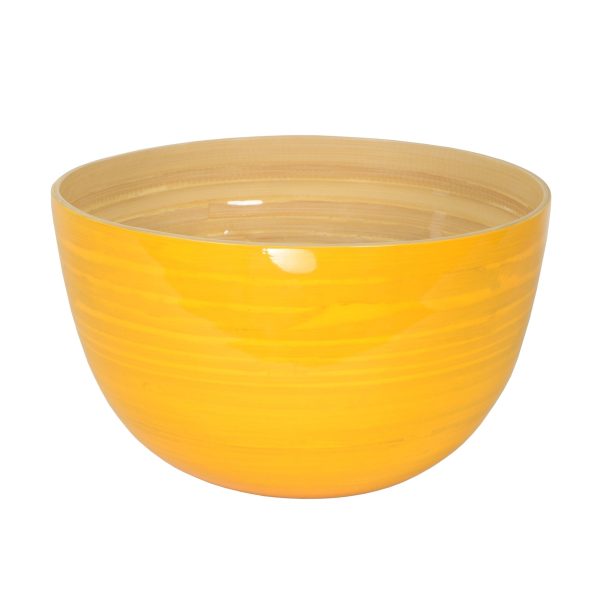 Extra Large Tall Bamboo Bowl - Image 4